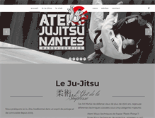 Tablet Screenshot of jujitsu-nantes.com